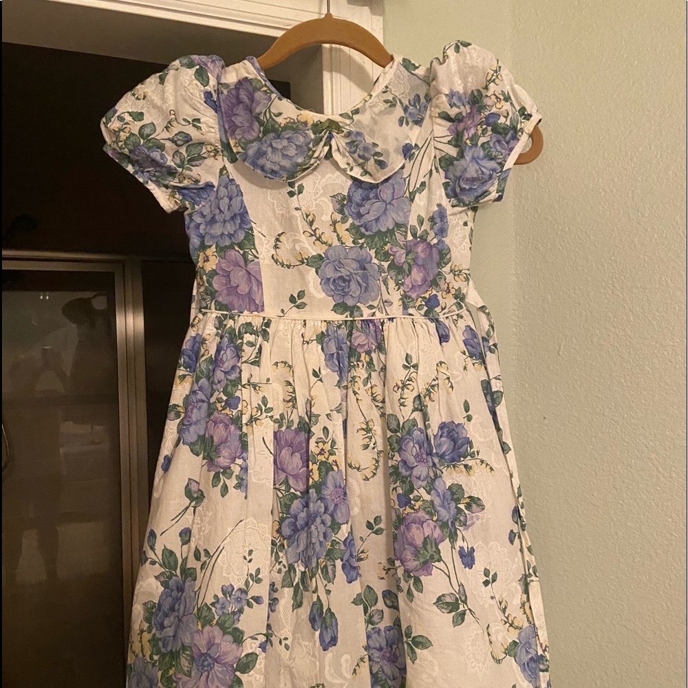 Girls floral dress size 6
